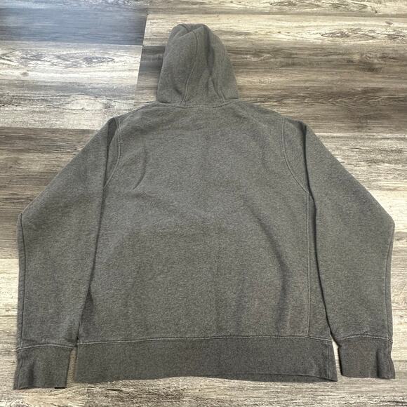 Nike Gray Mens M Just Do It Tri Color Spellout Sporty Athletic Pullover Hoodie - Picture 4 of 12